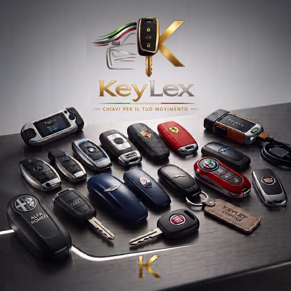 Chiavi e telecomandi auto di tutte le marche programmati da KeyLex